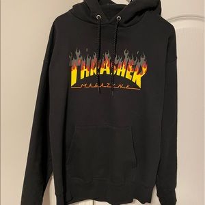 Thrasher BBQ Flame logo hoodie - Size Medium